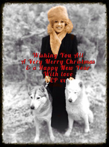Elaine Paige Xmas Card